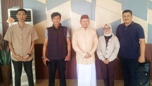 Temui Bupati Algafry, PWI Bangka Tengah Bahas Pelantikan dan Sekretariat