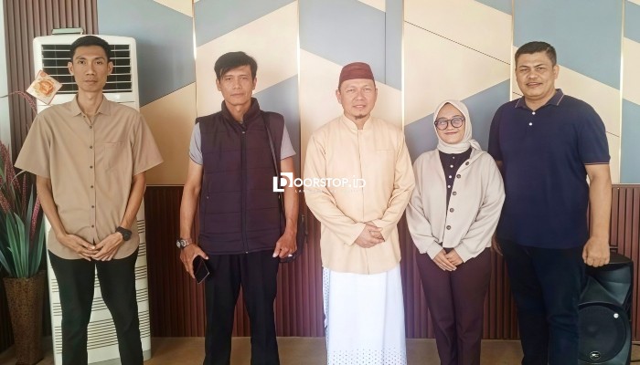 Temui Bupati Algafry, PWI Bangka Tengah Bahas Pelantikan dan Sekretariat