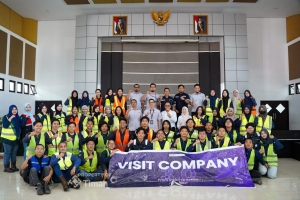 Bukan Cuma Teori, Mahasiswa Unsri Intip Langsung Proses Penambangan PT TIMAH