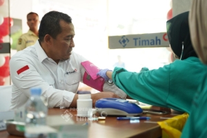 Bulan Bakti HUT ke-50 PT TIMAH di Jakarta, Hadirkan Khitanan Massal, Donor Darah dan Layanan Kesehatan Gratis