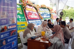 107 Warga Jakarta Antusias Periksa Kesehatan Gratis di Bulan Bakti HUT ke-50 PT TIMAH