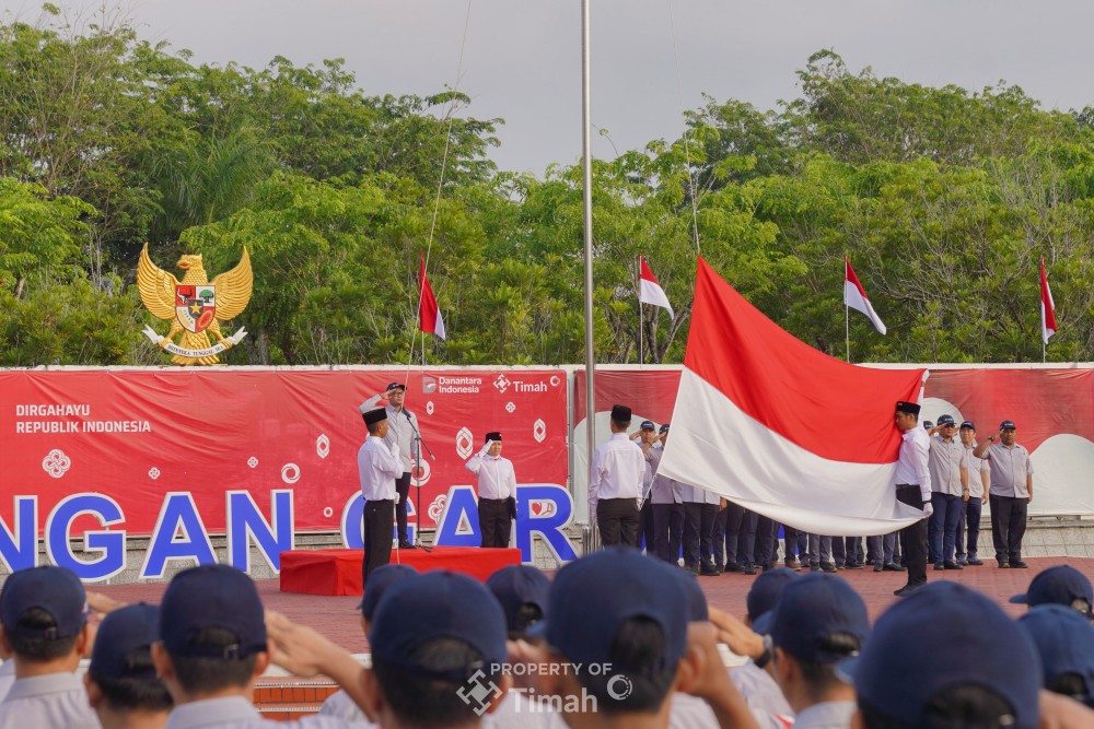 HUT ke-81 RI, PT TIMAH Kobarkan Semangat Indonesia Berdaulat untuk Kontribusi Bangsa