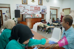 Donor Darah Serentak Bulan Bakti PT TIMAH di Wilayah Operasional Kumpulkan 576 Kantong