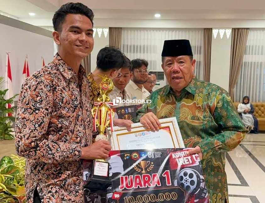 Mahasiswa UBB Raih Juara 1 Lomba Video Edukatif Kontra IRET Densus 88 Babel