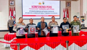 Sepanjang Agustus 2026, Polda Babel Berhasil Ungkap Kasus Penyelundupan Pasir Timah Seberat Total 90,1 Ton