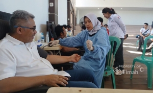 Donor Darah Bulan Bakti HUT ke-50 PT TIMAH, 86 Kantong Darah Terkumpul di PMI Bangka Barat