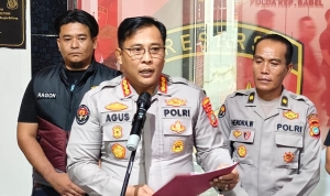 Polda Babel Tetapkan 4 Tersangka Penyelundupan 52,5 Ton Pasir Timah Ilegal di Belitung