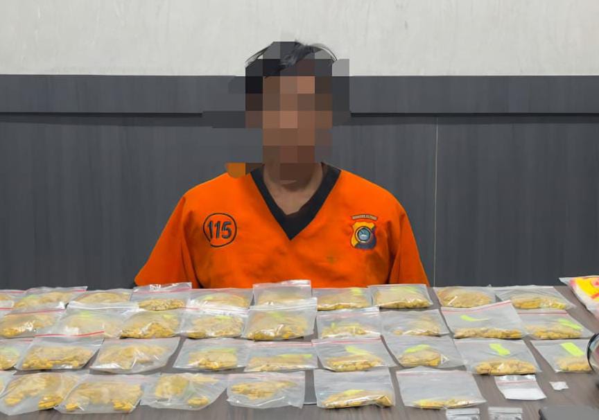 Polda Babel Sita 3.007 Ekstasi dan Sabu, Pemuda 21 Tahun Diringkus di Pangkalpinang