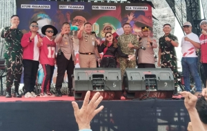 Gelar Jamuan Rakyat di 9 Titik, Forkopimko Jakarta Utara dan Warga Deklarasikan Anti Tawuran