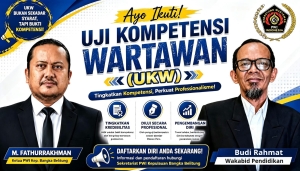PWI Babel Gandeng Pemprov Gelar UKW Angkatan XII
