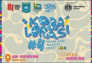 Jangan Lewatkan, Puncak Festival KOBALORASI Vol. 4 Bangka Tengah Malam Ini