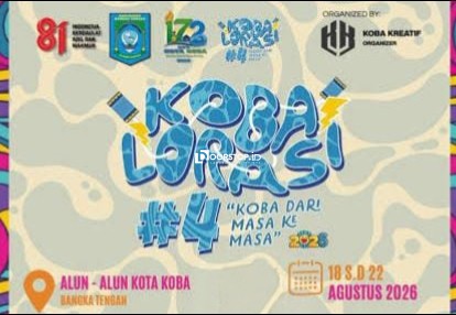 Jangan Lewatkan, Puncak Festival KOBALORASI Vol. 4 Bangka Tengah Malam Ini