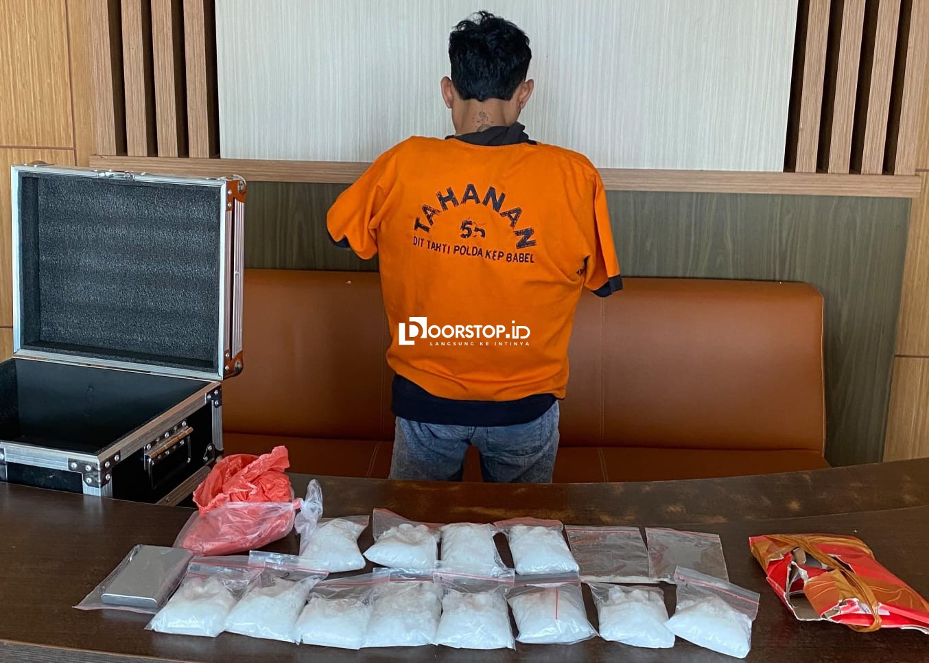 Ditresnarkoba Polda Babel Ringkus Pengedar Narkotika di Pangkalpinang, 1,2 Kilogram Sabu Diamankan