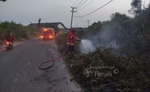 Perkuat Penanganan Karhutla, ERT PT TIMAH Sudah 97 Kali Turun Padamkan Api
