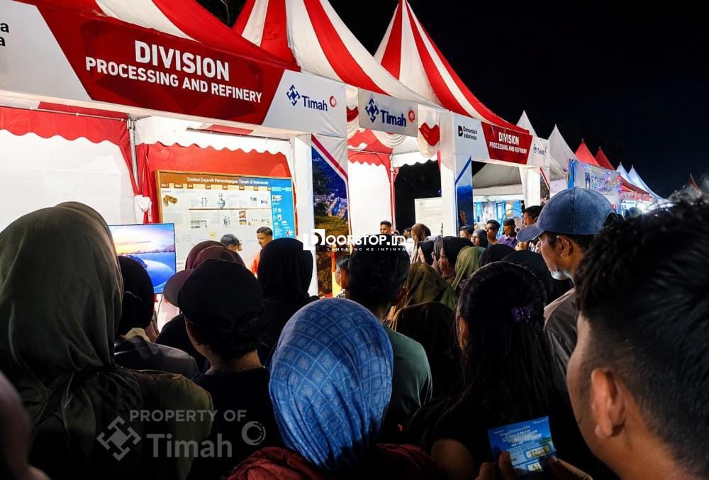 PT TIMAH Ramaikan Pameran Pembangunan HUT Bangka Barat, Edukasi Timah hingga Doorprize Jadi Magnet Warga