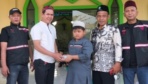 Anniversary ke-8, NXR Babel Santuni Anak Yatim di Pangkalpinang