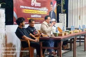 Reses di Air Itam, Hardi Efendi Perjuangkan Masalah Drainase dan Krisis Air Bersih