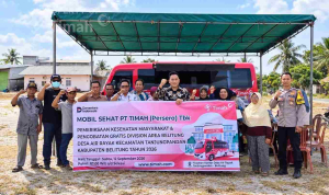 PT TIMAH Hadirkan Layanan Kesehatan Gratis, 109 Warga Air Rayak Dapat Pemeriksaan