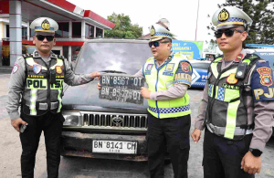 Cegah Penyelewengan BBM Subsidi, Ditlantas Polda Babel Lakukan Penertiban di Sejumlah SPBU