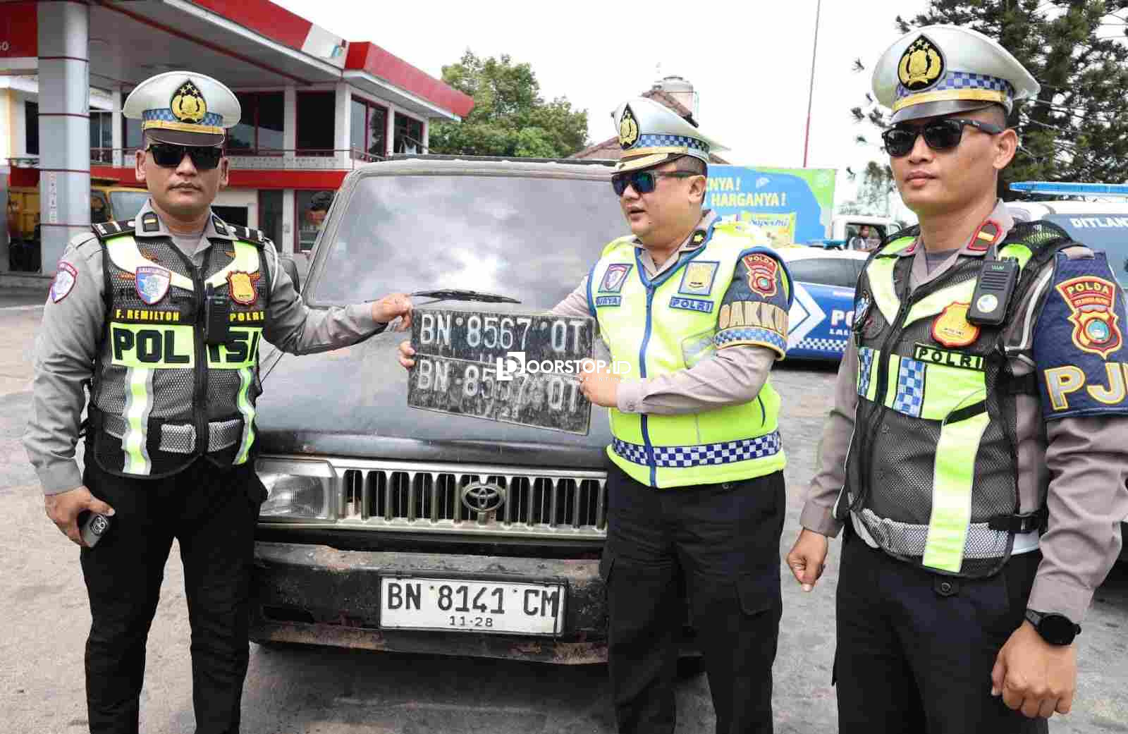 Cegah Penyelewengan BBM Subsidi, Ditlantas Polda Babel Lakukan Penertiban di Sejumlah SPBU