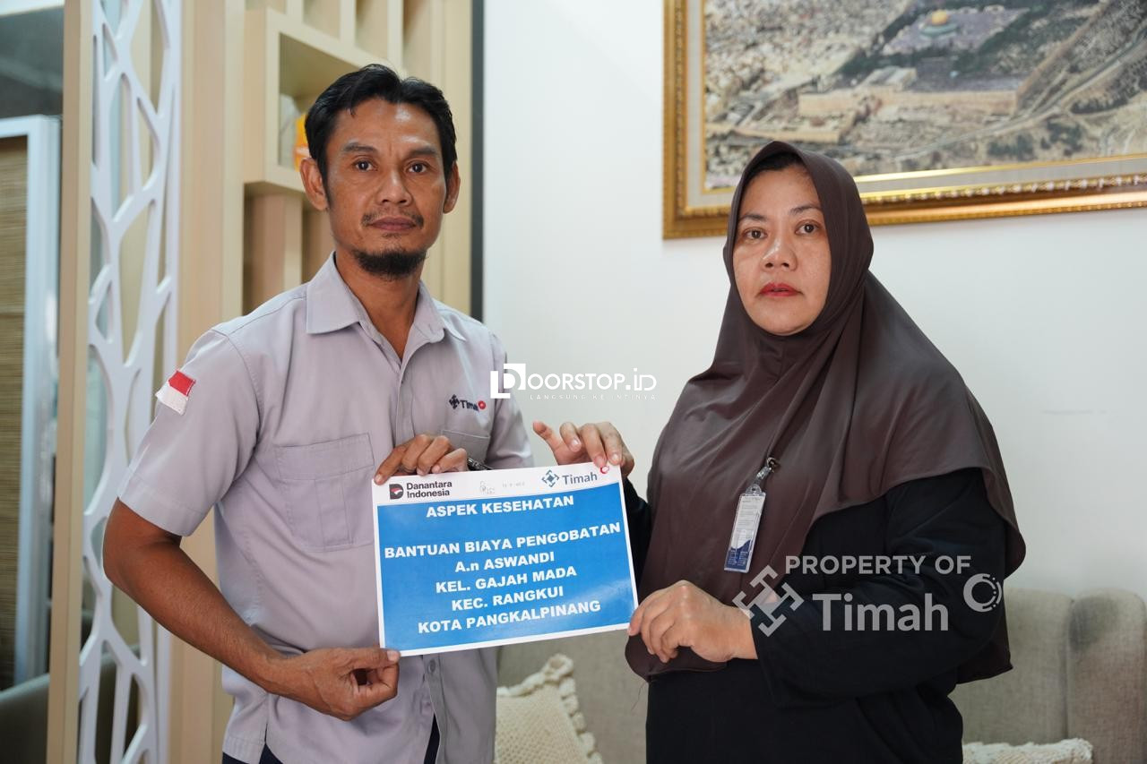 Empat Tahun Berjuang Melawan Kanker, Aswandi Dapat Uluran Bantuan PT TIMAH