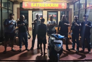 Gadaikan Motor Curian Senilai Rp5,8 Juta Demi Utang Rp200 Ribu, Pria di Toboali Diciduk Polisi