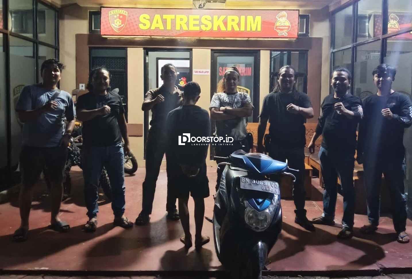 Gadaikan Motor Curian Senilai Rp5,8 Juta Demi Utang Rp200 Ribu, Pria di Toboali Diciduk Polisi