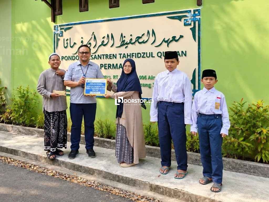 PT TIMAH Bantu Sarana Belajar Pesantren  Tahfizhul Qur’an Permata Belitung