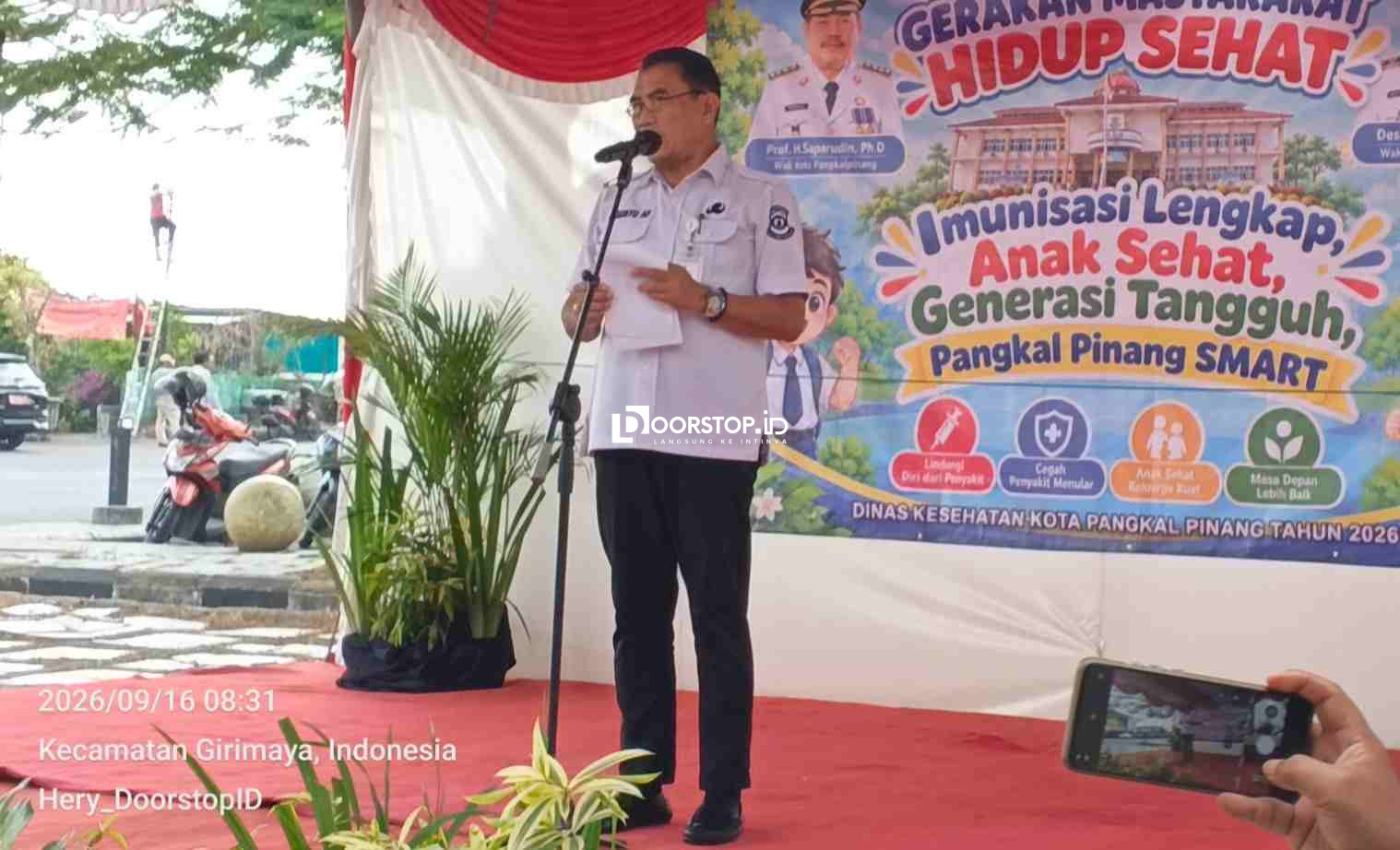Capaian Vaksin HPV Kelas 6 Baru 22 Persen, Pemkot Pangkalpinang Instruksikan Tracing Masif
