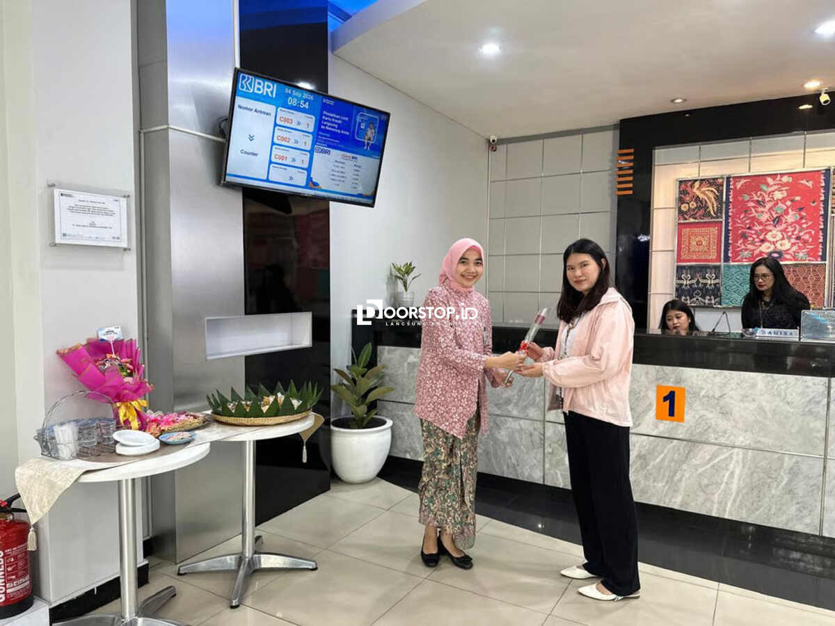Hangat dan Berbudaya, BRI BO Sunter Sambut Nasabah di Hari Pelanggan Nasional
