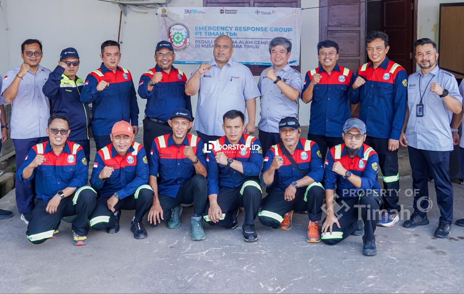 Misi Kemanusiaan ERG PT TIMAH ke NTT, Bawa Bantuan untuk Warga Terdampak Gempa