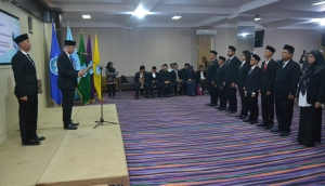 Rektor UBB Lantik 10 Dosen dan Angkat 10 Tendik, Tekankan Amanah dan Profesionalisme