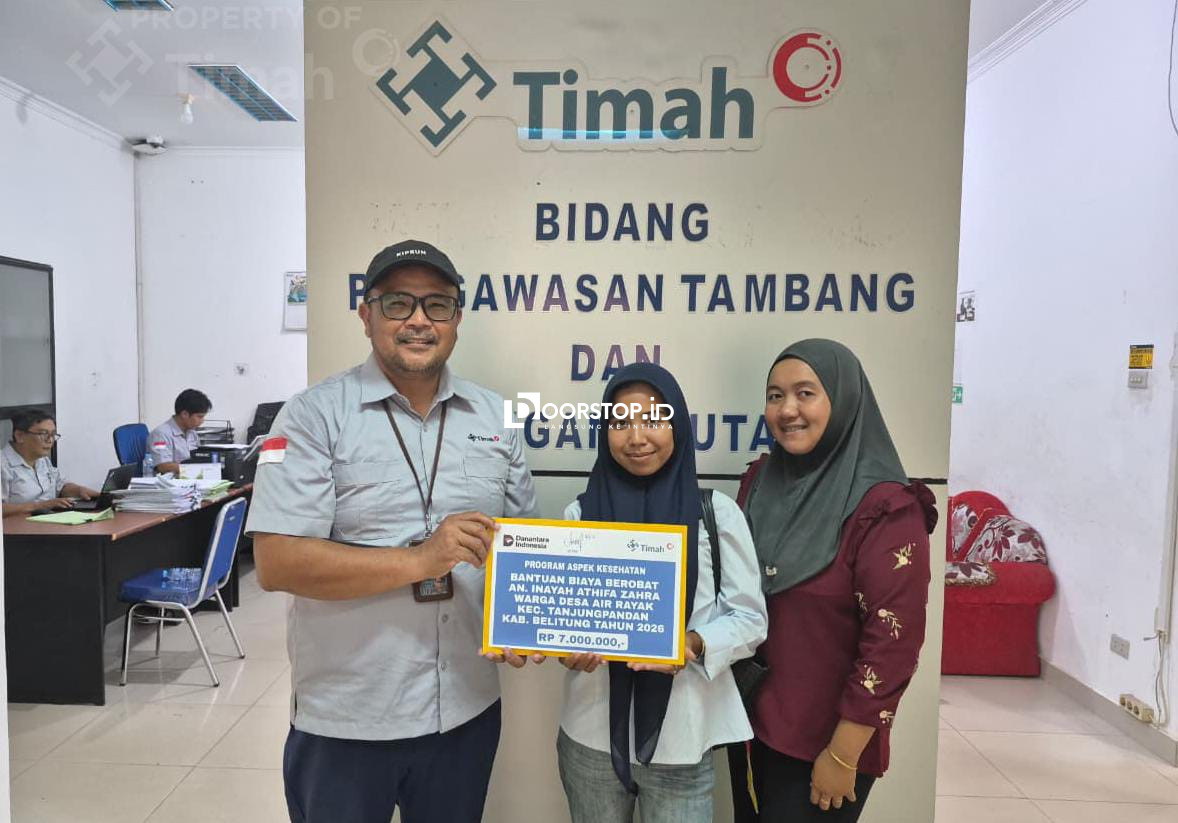 Hadirkan Harapan untuk Keluarga, PT TIMAH Dukung Biaya Pengobatan untuk Anak di Belitung