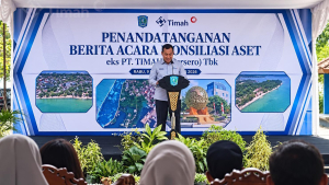 PT TIMAH Serahkan Aset Tanjung Pendam, Pemkab Belitung Siapkan Wajah Baru Kawasan Wisata