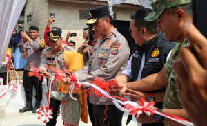 Kapolda Babel Resmikan Program Bedah Rumah, Polisi Peduli Sekolah