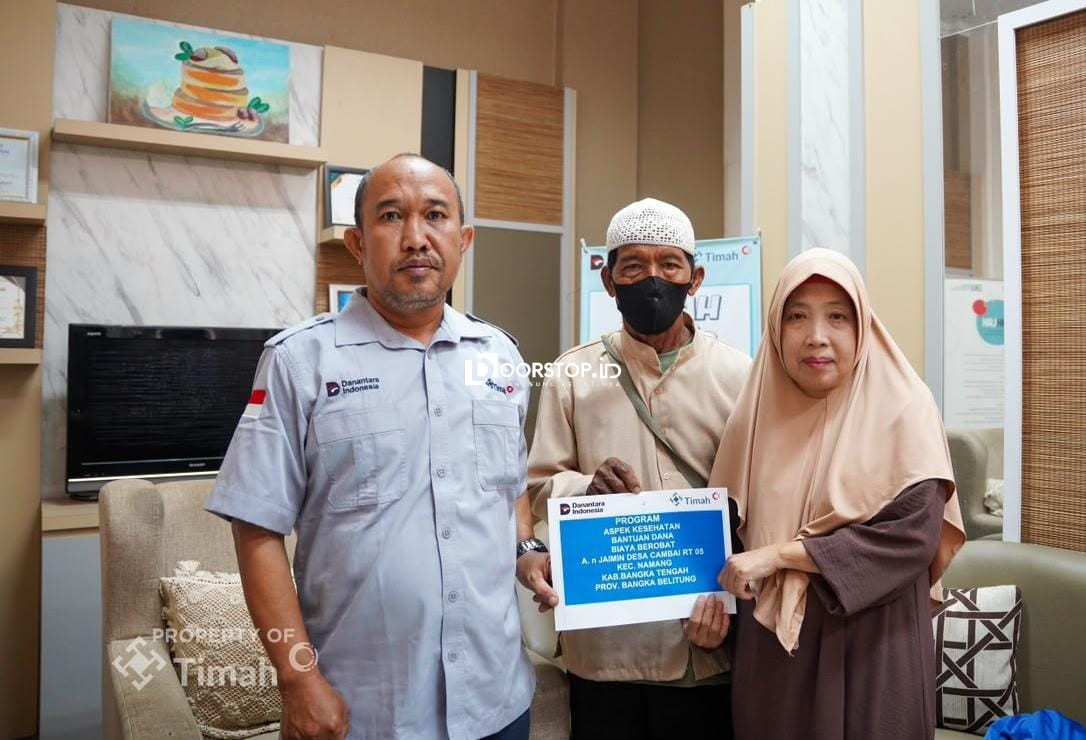 Enam Tahun Berjuang Melawan Sakit, PT TIMAH Bantu Biaya Pengobatan Jaimin