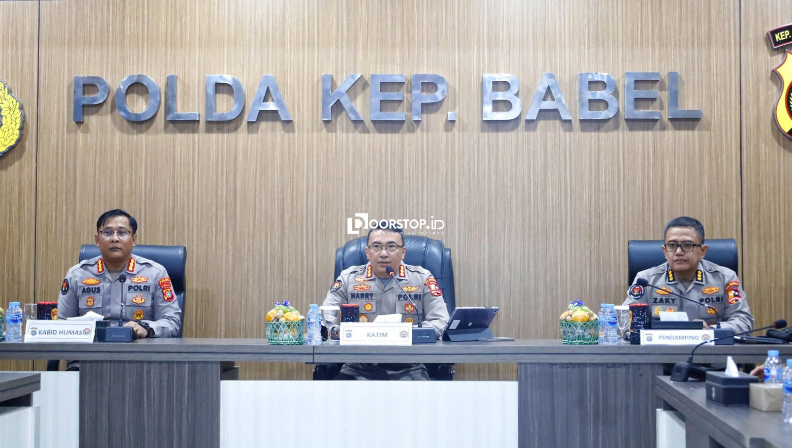 Pastikan Potensi Kehumasan di Satwil, Divisi Humas Polri Gelar Supervisi ke Polda Babel