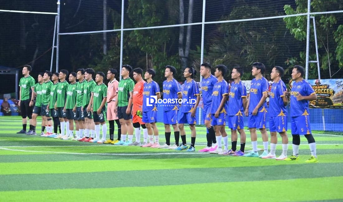 Pererat Silaturahmi, Finance Sport Community Gelar Turnamen Mini Soccer di Pangkalpinang
