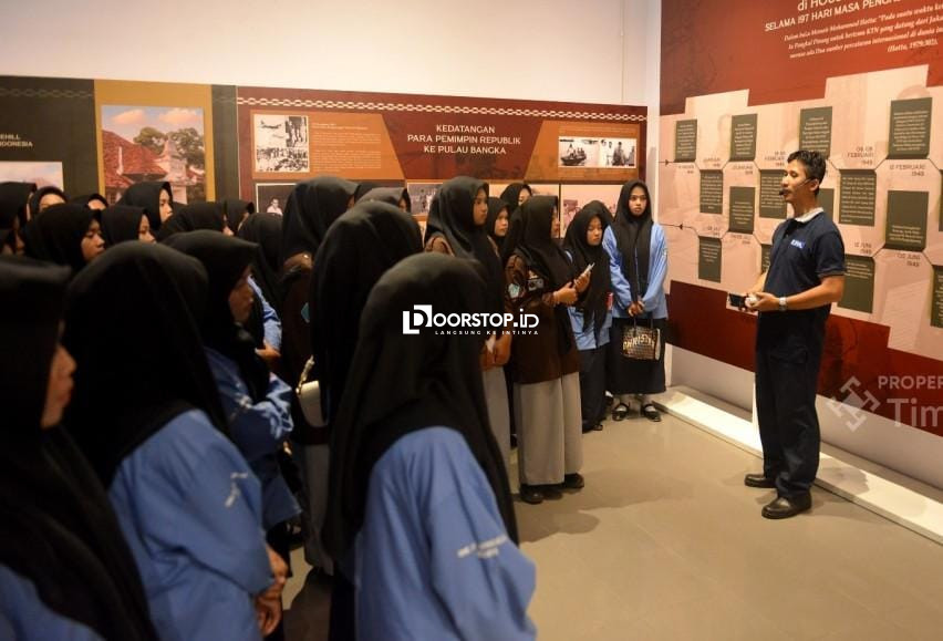 MTI Pangkalpinang Jadi Ruang Belajar Siswa, Teknologi Kapal Isap Tarik Perhatian Pelajar Teknik Alat Berat SMK IT Jamalullail Belinyu