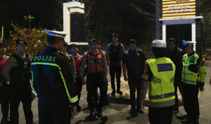 Patroli Tim URC Polda Babel Sasar Lokasi Balapan Liar-Pemukiman Warga