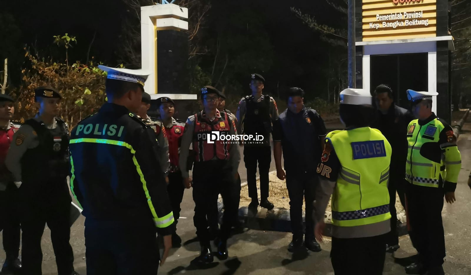 Patroli Tim URC Polda Babel Sasar Lokasi Balapan Liar-Pemukiman Warga