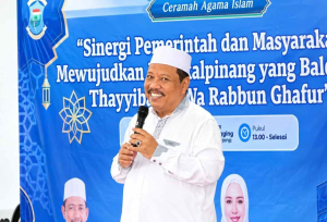 Hadiri Pengajian Al Hidayah, Wali Kota Pangkalpinang Ajak Warga Teladani Sifat Sabar dan Rajin Berbagi