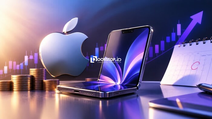 Saham Apple Bersiap Hadapi Kejutan September, iPhone Lipat Jadi Katalis Baru