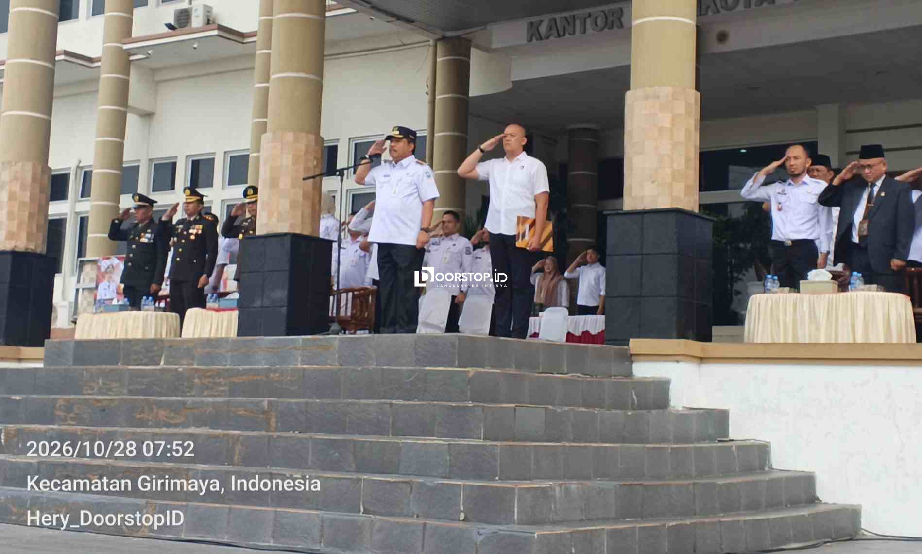 Pimpin Upacara Sumpah Pemuda, Wali Kota Pangkalpinang Suarakan Tiga Karakter Pemuda Masa Depan