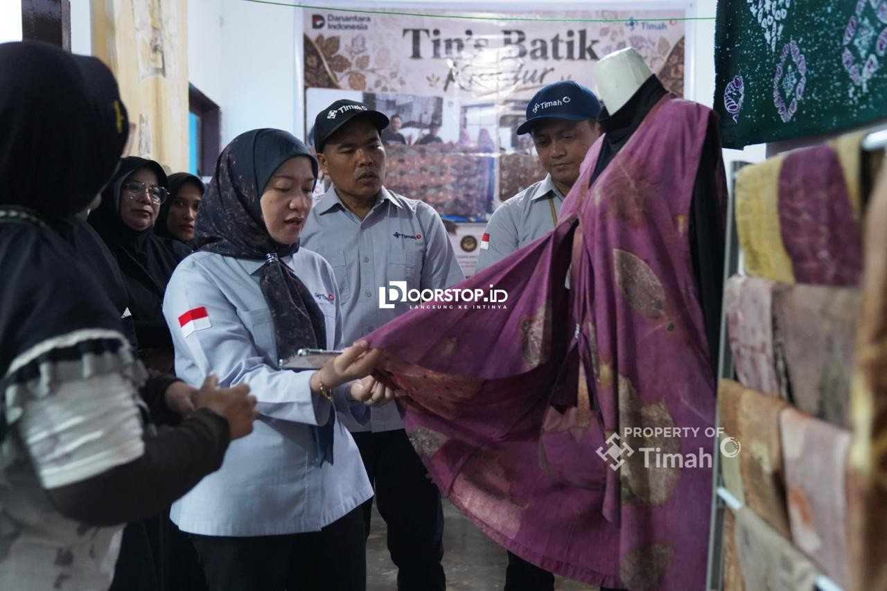 Mengangkat Potensi Lokal Lewat Batik, Rumah Batik Kundur Tumbuh Bersama PT TIMAH
