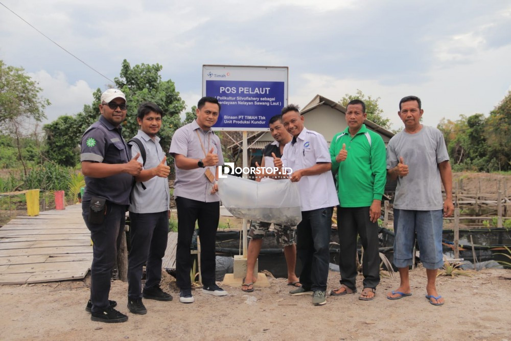 PT TIMAH Dukung Warga Sawang Laut Kabupaten Karimun Kembangkan Potensi Lokal