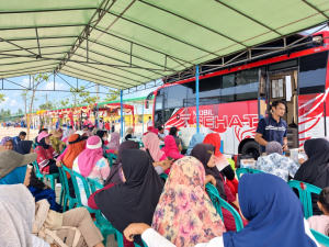 PT TIMAH Hadirkan Layanan Kesehatan Gratis di Festival Kuliner Serambi Tanjung