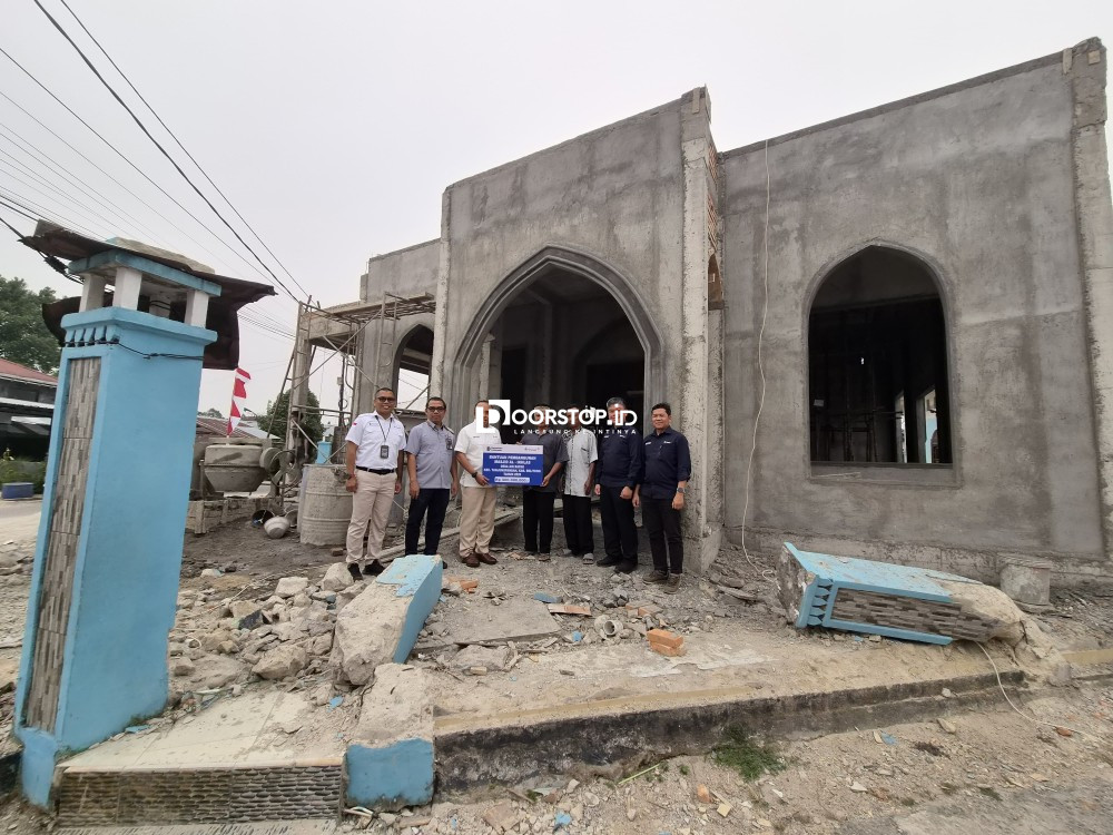 PT TIMAH Bantu Pembangunan Masjid Al Ikhlas di Belitung, Dukung Kegiatan Sosial dan Keagamaan