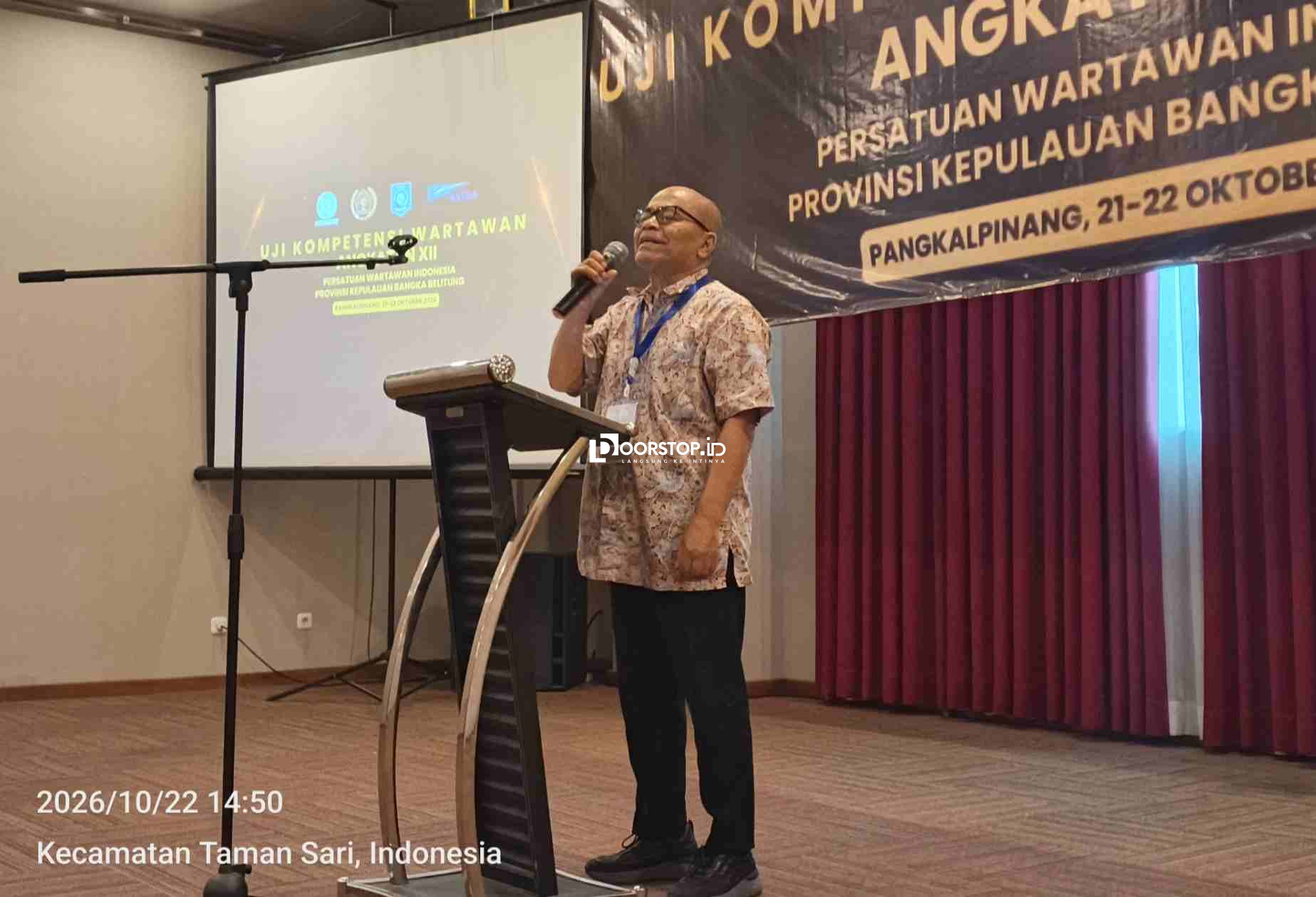 Atal S Depari: Wartawan Profesional Harus Berintegritas, Independen, dan Berani Suarakan Kebenaran