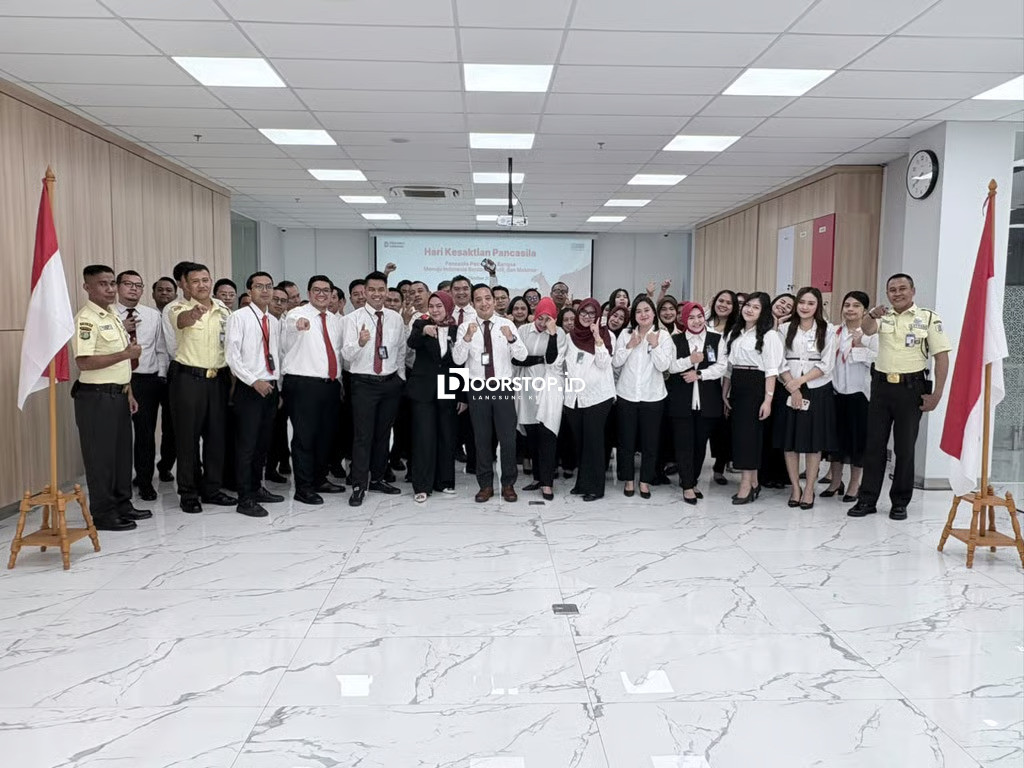 BRI BO Kelapa Gading Peringati Hari Kesaktian Pancasila dengan Khidmat dan Penuh Semangat Kebangsaan